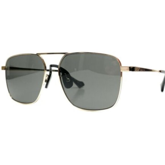 Gucci Men's Gold and Grey Sunglasses! - Picture 1 of 3